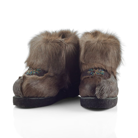 Полуботинки женские из камуса оленя №8 Полуботинки женские из камуса оленя №8